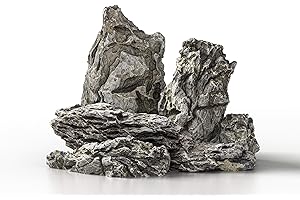 ARKA AQUATICS ARKA mySCAPE-Rocks Seiryu - 1 kg - Pierres Naturelles d'aquascaping pour des aménagements créatifs d'aquariums d'eau Douce et de terrariums, idéales pour la Plantation.