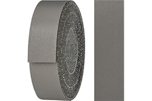 haggiy Edging Tape Melamine with Hot Melt Adhesive 21 mm x 5 m | Iron-On Edging Tape for Shelves and Panels | Edge Tape - Decoration: Anthracite, Charcoal