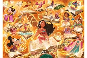 1000-bitars vuxenpussel - Disney Lorcana - Glimmers of the Realm: Amber
