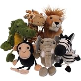 The Puppet Company – Títere De Dedo Cocodrilo (PC020204) – Juguete Suave Para Niños +12 Meses, Ideal Para Cuentacuentos