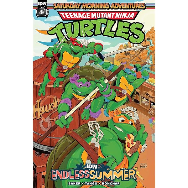 Teenage Mutant Ninja Turtles Saturday Morning Adventures Halloween Special Cover A Lawrence