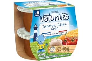 NESTLÉ BÉBÉ - TOMATES PÂTES COLIN DES 6 MOIS 2x190g