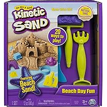 Kinetic Sand - Coffret Sandisfying - Sable Magique à Modeler Sur