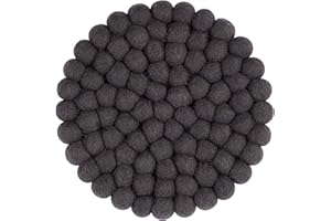 myfelt Kuno Filzkugel Topfuntersetzer rund, Ø 20 cm