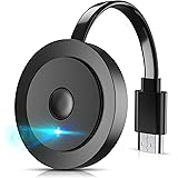 AT-Mizhi Wireless HDMI Dongle TV Adapter HD, Drahtloser Smart Media Player Streaming, WiFi Display Bildschirm Casting für Mir