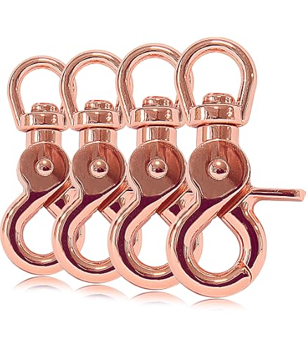 5 Anelli O-Ring In Zinco Con Rivestimento Silicone - 20mm, Colore Lilla Pastello, Per Guinzagli Fai-Da-Te