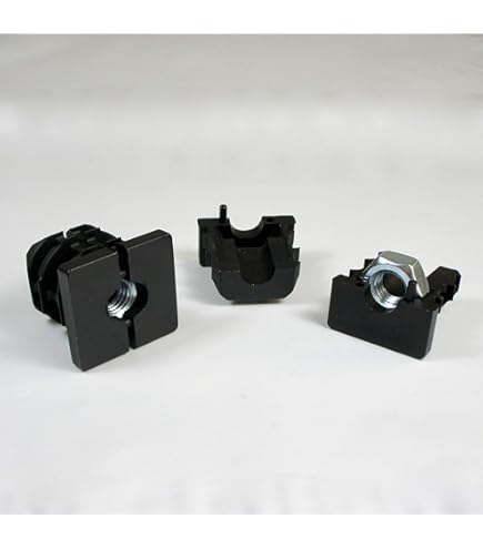 Insert plastique pour tube carré
