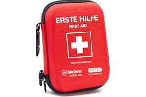 Erste Hilfe Set Outdoor nach DIN 13167 - Reiseset für Unterwegs, zum Wandern, Camping, Motorrad, Fahrrad - First Aid Kit für 