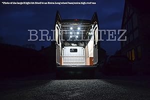 Britalitez® New SMALL LED Loading Lighting Kit for SWB Van - Sprinter - Ducato -Transit -Relay