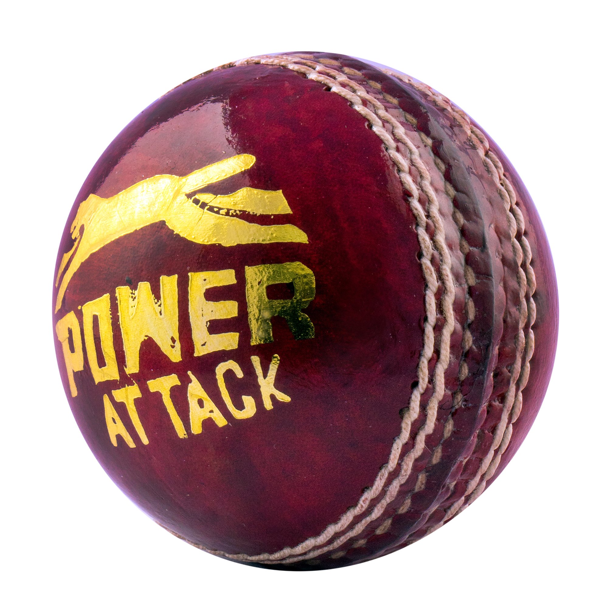 Buy Acorn Leather Cricket Power Attack Ball (Red, Standard) Online