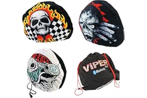 ViPER Rider MOTORBIKE DRAWSTRING HELMET BAGS Backpacks Motorbike Scooter Travel Touring Luggage Rucksack