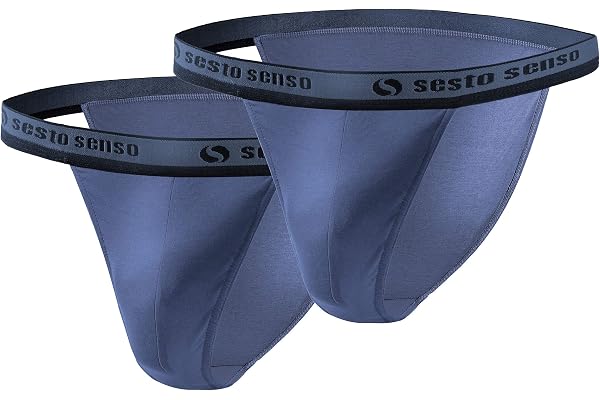 Sesto Senso briefs män tanga bomull 1-pack 2-pack 4-pack sexiga underkläder basunderkläder för män