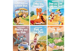 Story Books for Kids - Second Reader (Illustrated) (Set of 6 Books) - Phonic stories - Bedtime Stories - 3 Years to 6 Years Old - Read Aloud to Infants, Toddlers