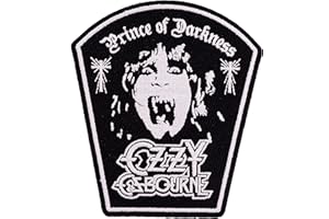 Desert Cactus Ozzy Osbourne Aufnäher, bestickt, Applikation, zum Aufnähen oder Aufbügeln, Jackentasche (Design 6) (12,7 cm)