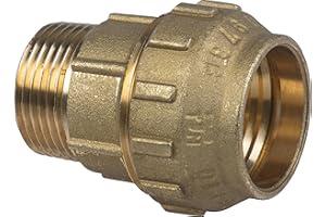 Cornat Tubi di irrigazione Raccordo a Vite per Tubo PE HD, a 32 mm, B 1 "Filettatura Esterna, Multicolore