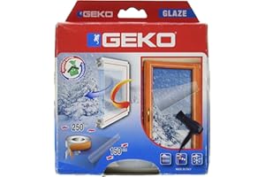 GEKO Tre Emme 2142 Film de survitrage thermo-rétractable, Clair, Taille unique