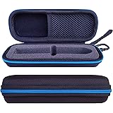 Tasche für Bite Away-Elektronischer Stichheiler Tasche Taschen Reise Hülle Case von LAVSS,Schwarz mit Blauer Zip