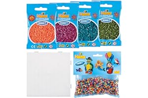 Hama S245 - Assortimento mini "Basic", perline da stiro, diametro 2,5 mm