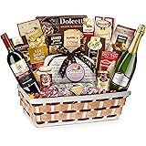Cesto Natalizio "Gran Golosità" con specialità gastronomiche e dolciarie in Confezione Regalo per Natale