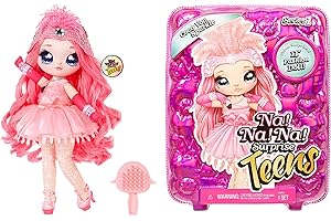Na Na Na Surprise Lalka Modowa Teens, COCO VAN SPARKLE. Kolekcjonerska Duza Miekka Lalka z Luksusowymi Strojami i Akcesoriami. Seria Teens 1. Idealny Prezent Dla Chlopców i Dziewczynek w Wieku 5+