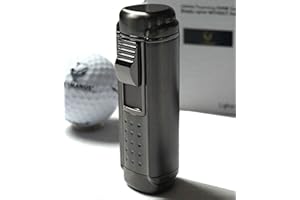 GERMANUS Jet Flame - Cigarro Mechero Encendedor con 4 llamas