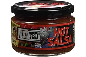 KDJMDL WANTED Sauce Salsa Epicée 260 g - Lot de 6