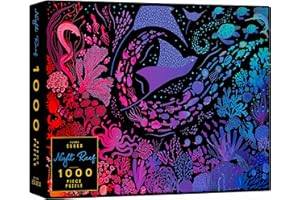 Elena Essex Puzzles for Adults - Night Reef and Tropical Bliss (Night Reef)