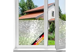 d-c-fix Fensterfolie Splinter - 45 cm x 2 m – selbstklebende Sichtschutzfolie mit modernem Muster für Glasflächen – selbsthaftend, blickdicht, dekorativ