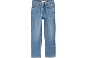 NAME IT Mädchen Nkfrose Hw Straight Jeans 9222-be Noos