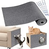 Gimars Self-adhesive Scratching Mat for Cats, Scratching Board for Cats, Sofa Protector Cats, Scratching Mat for Cats, Furnit