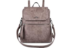 angel kiss Rucksack Damen Leder Wasserdichte Daypack Reiserucksack Umhängetaschen Tagesrucksack Cabrio Multifunktion Rucksäcke Henkeltasche