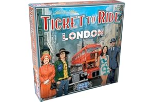 Days of Wonder, Ticket to Ride London Board Game, Ages 8+, For 2 to 4 players, Average Playtime 10-15 Minutes