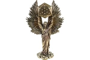 VERONESE BY JOH. VOGLER GMBH Veronese 708-7423 Figurka Archanioła Metatron, opalona, rzeźba, posąg, anioł