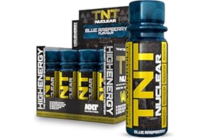 NXT Nutrition TNT Nuclear Shots - Pre Workout Drink 12 x 60ml | Blue Raspberry