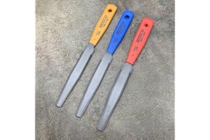 Guitar tools USA Hosco Tl-Nf3E Dual End Electric Guitar Nuts File Set of 3