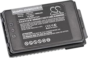 vhbw batteria compatibile con Yaesu FT-70D, FT-70DR, FT-70DS radio (1800mAh, 7,4V, Li-Ion)