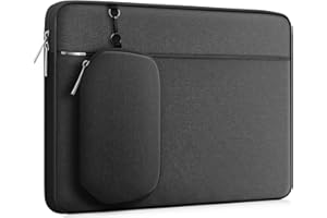 Alfheim 13-13.3 inch Laptop Sleeve Case, Waterproof Lightweight Protective Notebook Bag with Detachable Accessory Pocket, Compatible with 13" MacBook Air 2010-2020, 13" MacBook Pro 2012-2020 Retina