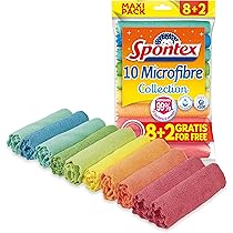 Spontex Topfreiniger Anti-Fett 6er Pack – Mit Recyclingfasern & Fusselschutz, Für Töpfe & Pfannen