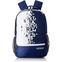 American Tourister 32 Ltrs Blue Casual Backpack (AMT FIZZ SCH BAG 02 - BLUE)