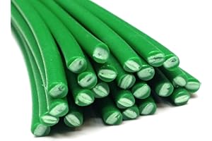 AZ-REPTEC Plastique baguettes de soudure PE-HD Vert (RAL6037) 4mm Ronde 25 Barres HDPE