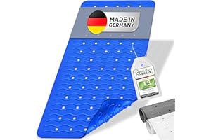 ‎KÖNIGWERK Königwerk Badewannenmatte rutschfest - 100% BPA frei [80x38cm] | Ohne PVC | Für puren Badespaß | Badematte Made in Germany | Antirutschmatte Badewanne - Ideal für Erwachsene & Kinder