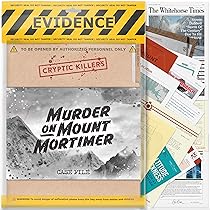 Jeu Cold Case Files : Cryptic Killers - Enquête Non Résolue, 32 Preuves, 3h De Jeu - Pour Soirées, Couples, Groupes