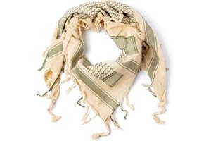 ROCK DADDY Estd 2000 ROCK HARD CLOTHING Halstuch Kopftuch Shemagh Palituch Taktischer Arabischer Arafat Schal Dreieckstuch Palästinenser PLO 100% Baumwolle