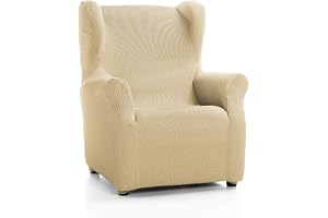 Martina hem fåtöljskydd, tyg, beige, vingstol