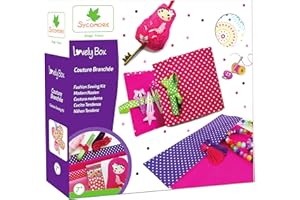Sycomore CRE2090 - Loisirs Créatifs - Couture Branchée, 5 projets - Lovely Box Grand Modèle