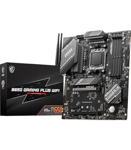 【一部のみ開封 未使用品】MSI B650 GAMING PLUS WIFI Amazon.in: Buy MSI B650 Gaming Plus WiFi Motherboard (Supports AMD