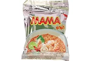 Mama Instant Pasta, Gamba Tom Yum, 24 unidades) (24 x 60 g)