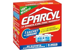 EPARCYL - Entretien des Fosses Septiques Boîte 22 Sachets Doses