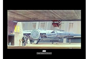 Komar Wandbild | Star Wars Classic RMQ Mos Eisley Hangar | Kinderzimmer, Jugendzimmer, Dekoration, Kunstdruck | ohne Rahmen | WB153-70x50 | Größe: 70 x 50 cm (Breite x Höhe)