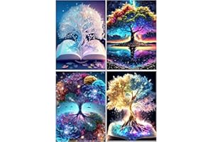 Yiminu.DS Diamond Painting Adultos, Diamantes Diamond Painting Kit para Decoración de La Pared Del Hogar, 4 Precio 30CM X 40CM -9